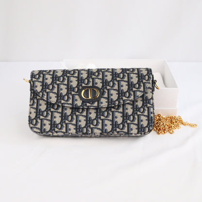 DIOR S4306UTZQ 30 MONTAIGNE WALLET ON CHAIN