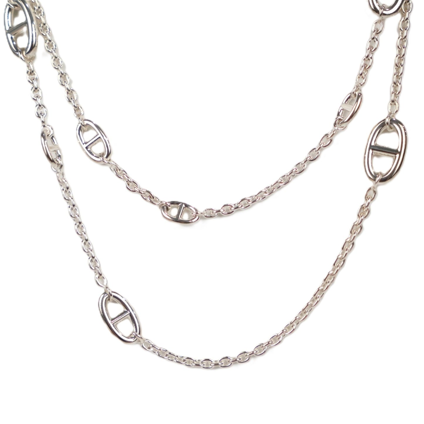 HERMES H104568B Farandole Long 120 Necklace