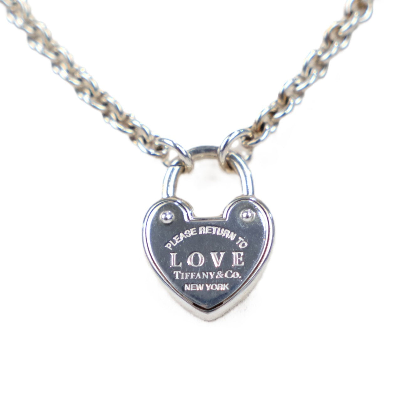 TIFFANY & Co. Return to Tiffany Love Lock Necklace