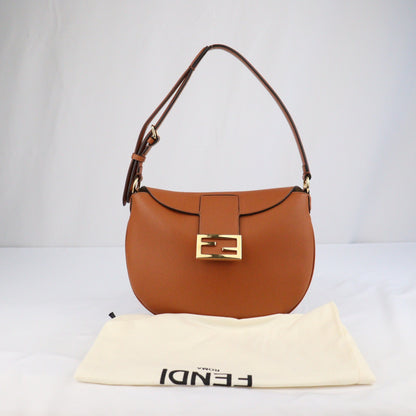 FENDI 8BR790 AF2P CROISSANT SMALL SHOULDER BAG