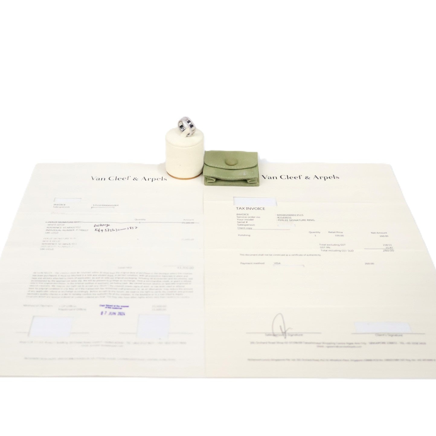 Van Cleef & Arpels VCARN32353 Perlee Signature #53 Ring