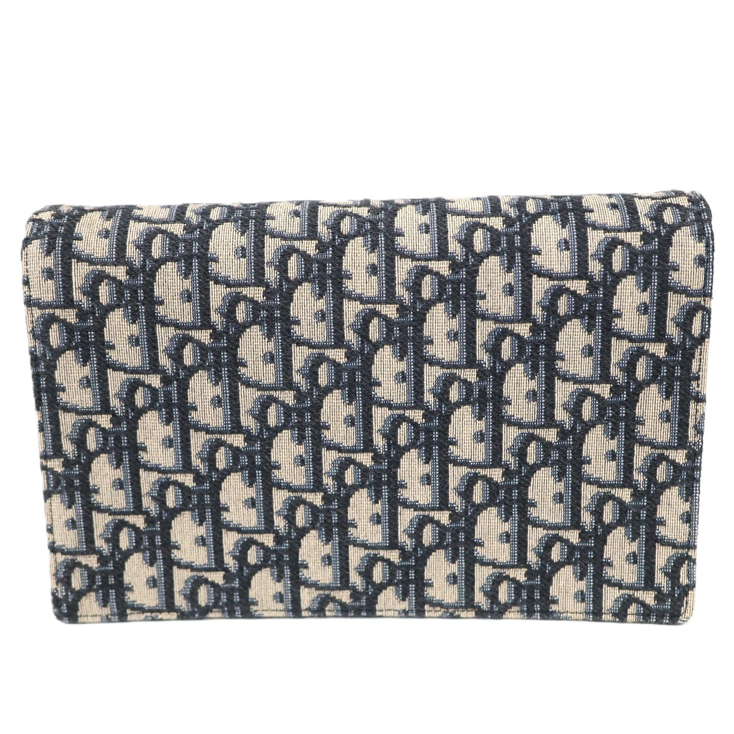 DIOR S5620CTZQ SADDLE POUCH WALLET ON CHAIN