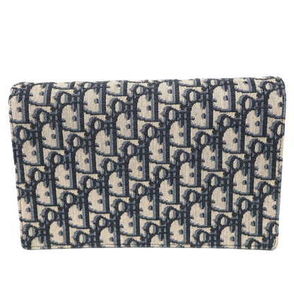 DIOR S5620CTZQ SADDLE POUCH WALLET ON CHAIN