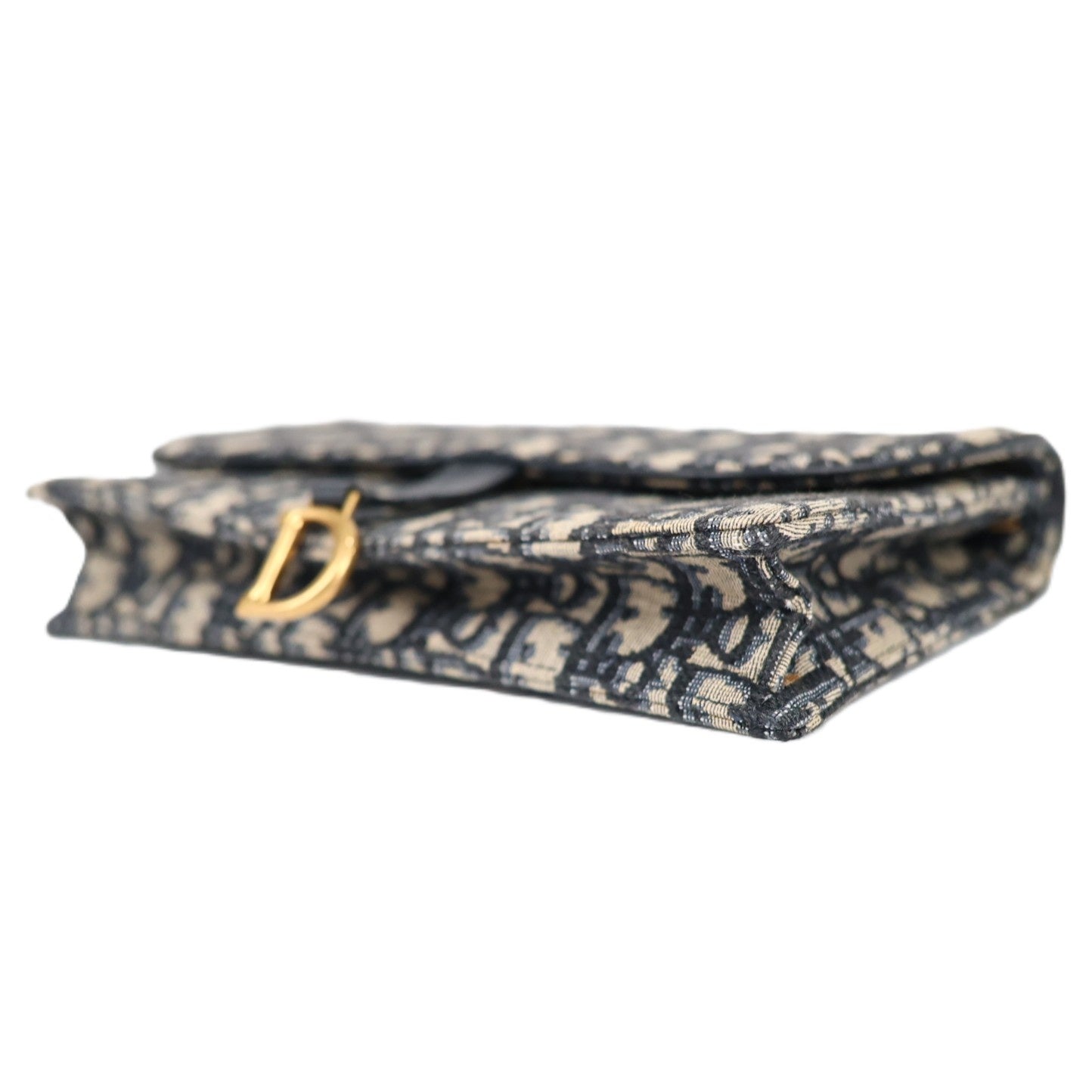 DIOR S5620CTZQ SADDLE POUCH WALLET ON CHAIN