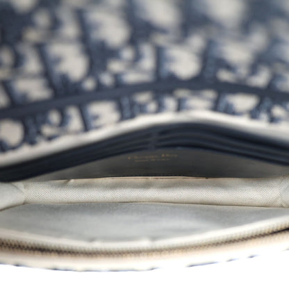 DIOR S5620CTZQ SADDLE POUCH WALLET ON CHAIN
