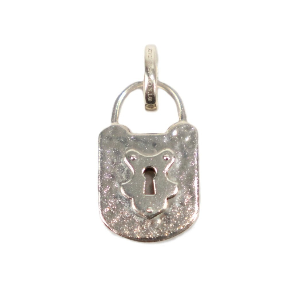 TIFFANY & Co. Padlock + Spring Ring Pendant