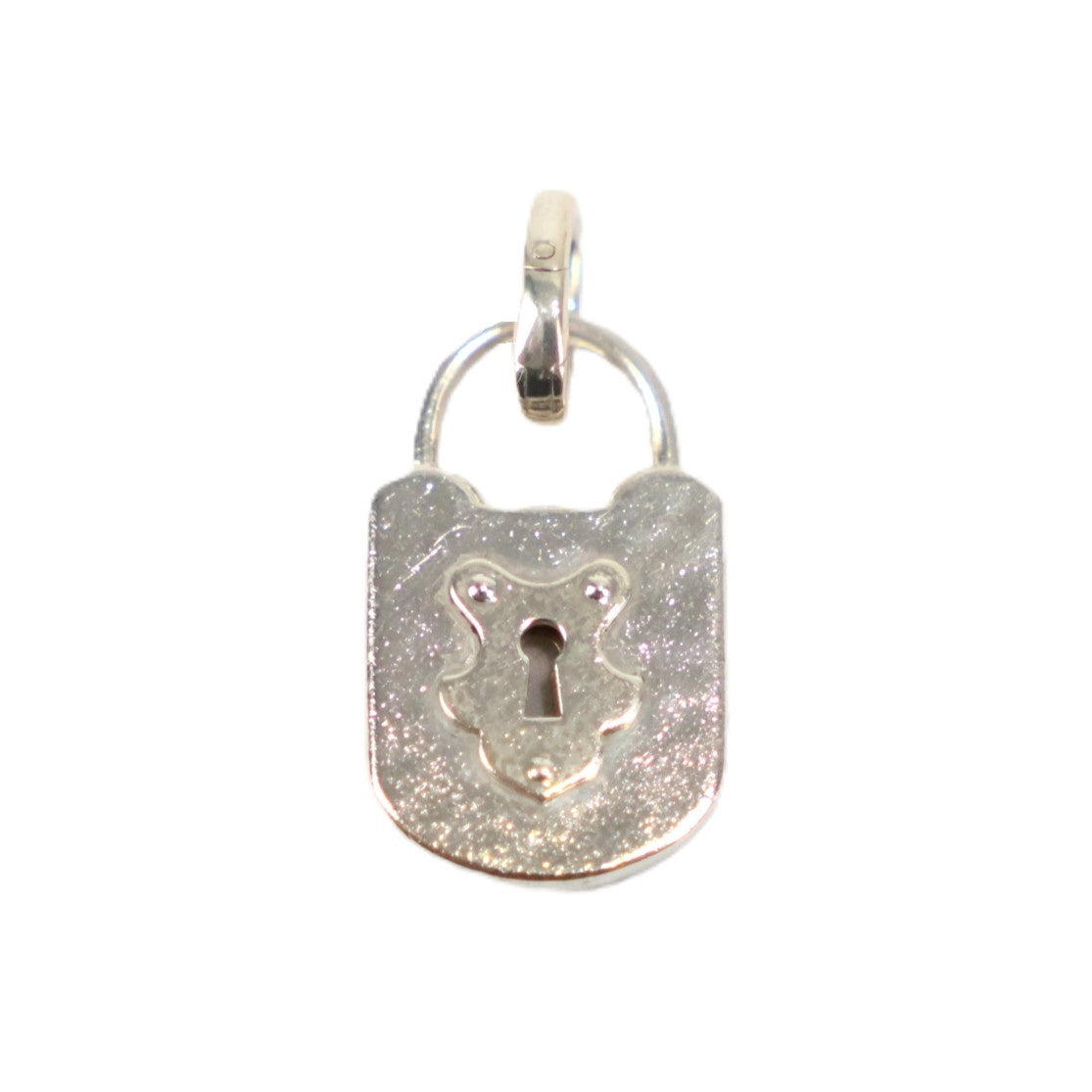 TIFFANY & Co. Padlock + Spring Ring Pendant