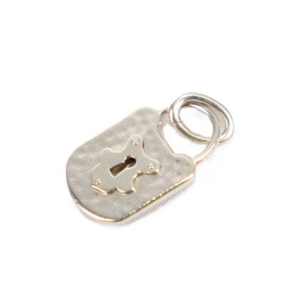 TIFFANY & Co. Padlock + Spring Ring Pendant