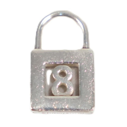 TIFFANY & Co. "8" Lock Pendant