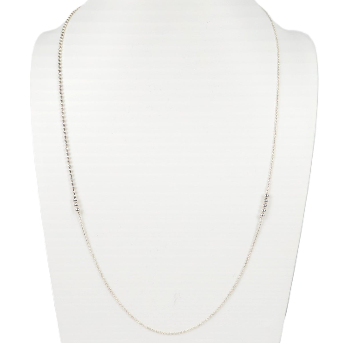 TIFFANY & Co. Mixed Bead Chain 71/76cm Necklace
