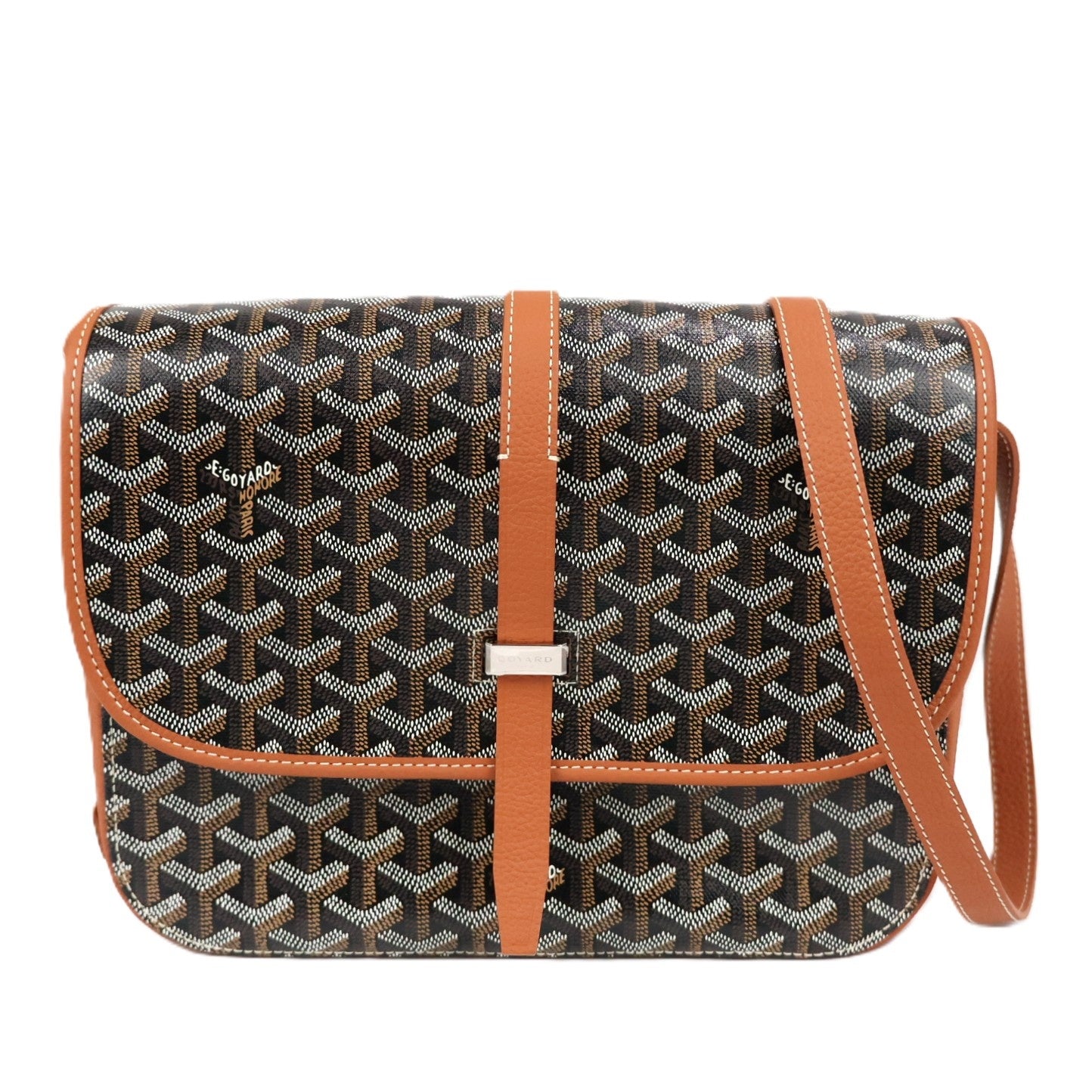 GOYARD BELVEDERE MM CROSSBODY BAG
