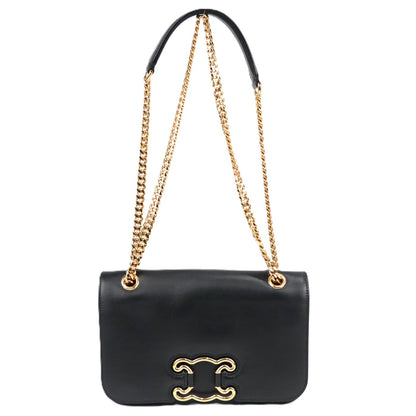 CELINE 199813EPA TRIOMPHE FRAME MEDIUM SHOULDER BAG