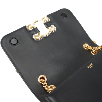 CELINE 199813EPA TRIOMPHE FRAME MEDIUM SHOULDER BAG