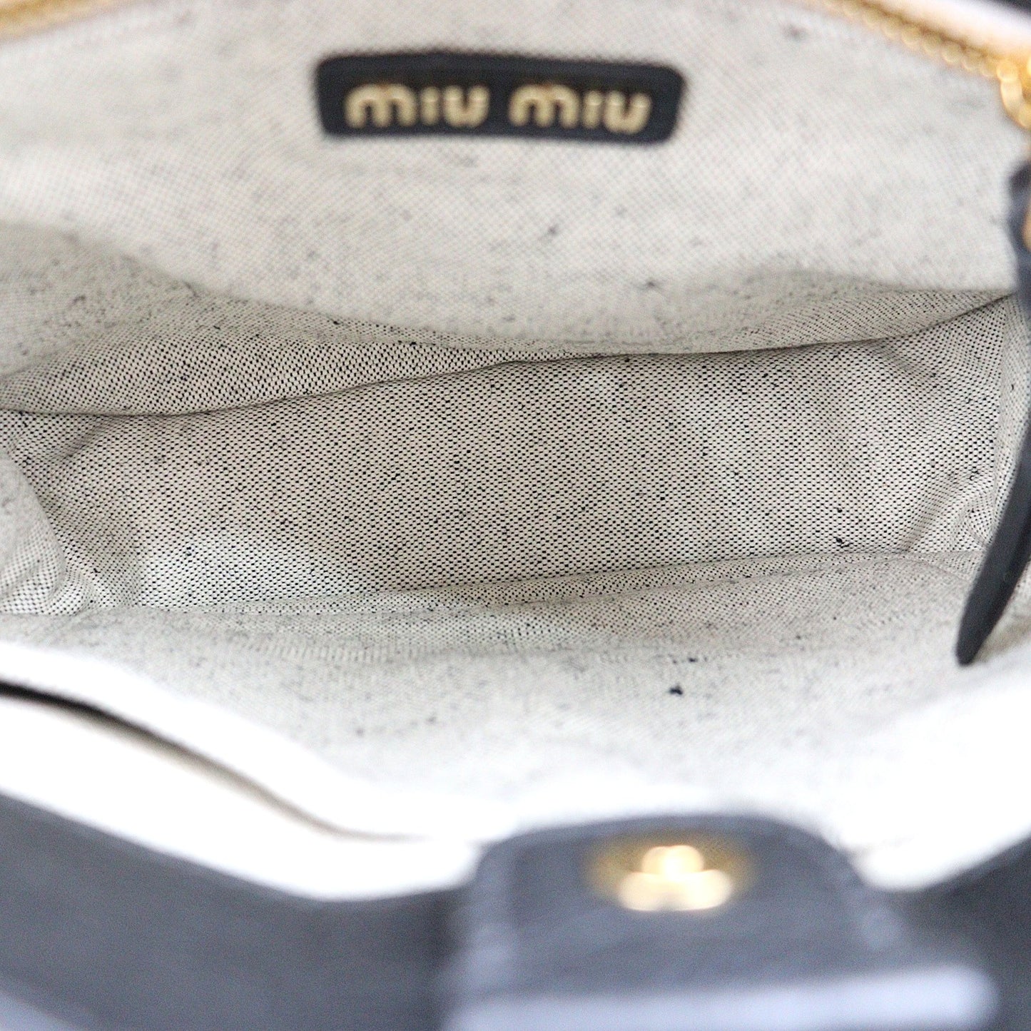 MIU MIU 5BC122 SACCA CROSSBODY BAG