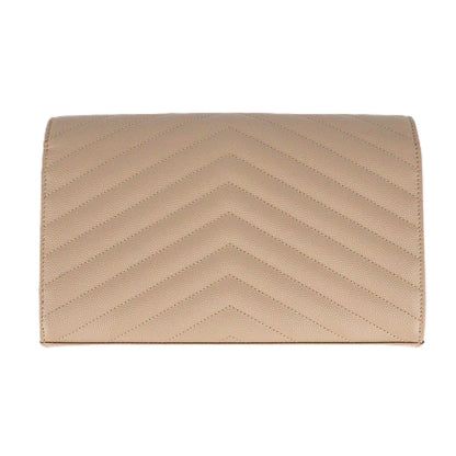SAINT LAURENT 377828 BOW01 CASSANDRE WALLET ON CHAIN