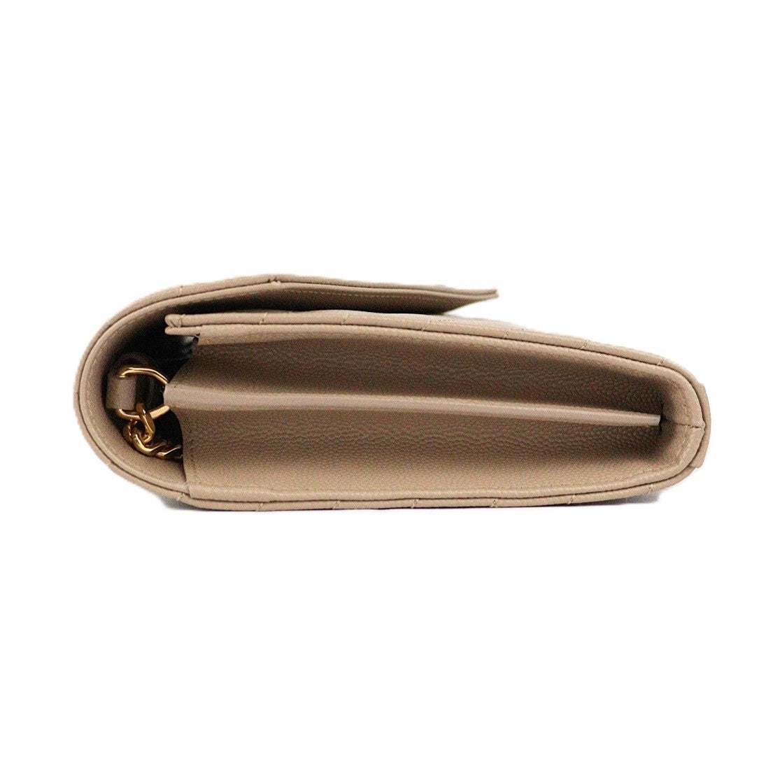 SAINT LAURENT 377828 BOW01 CASSANDRE WALLET ON CHAIN