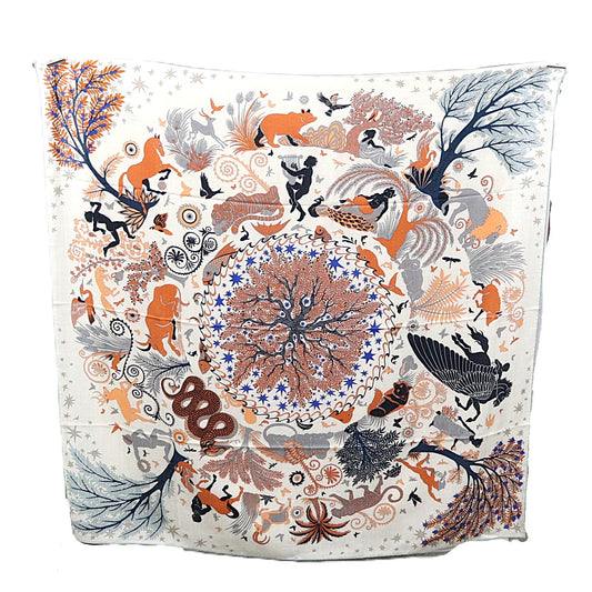 HERMES 244177S CARRE GEANT140 SHAWL