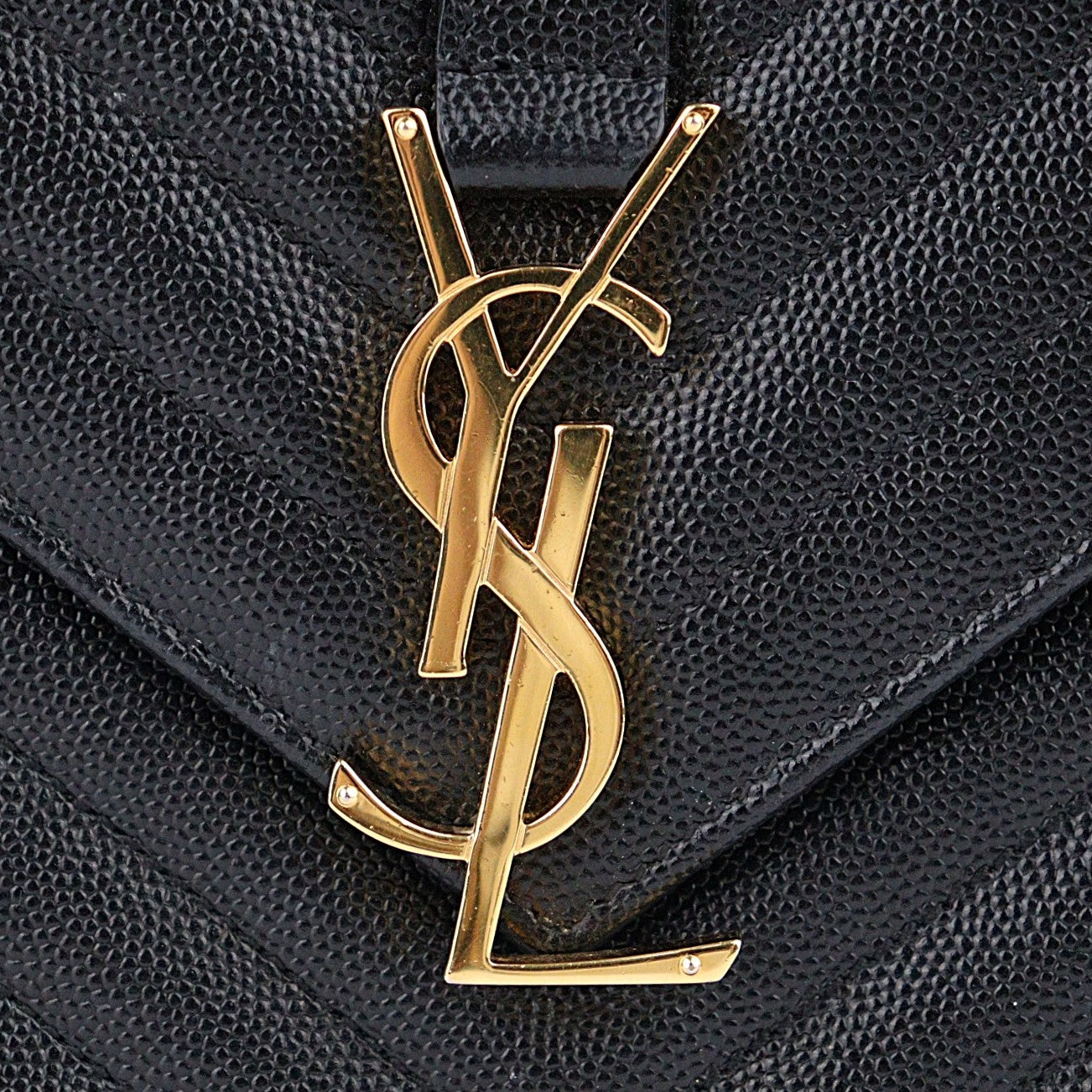 SAINT LAURENT 396910 BOW01 ENVELOPE LARGE SHOULDER BAG