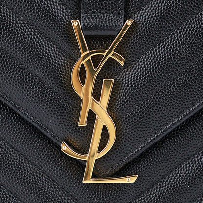 SAINT LAURENT 396910 BOW01 ENVELOPE LARGE SHOULDER BAG
