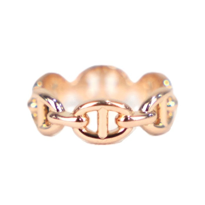 HERMES H110025B Chaine d'Ancre Enchainee Small Model #48 Ring