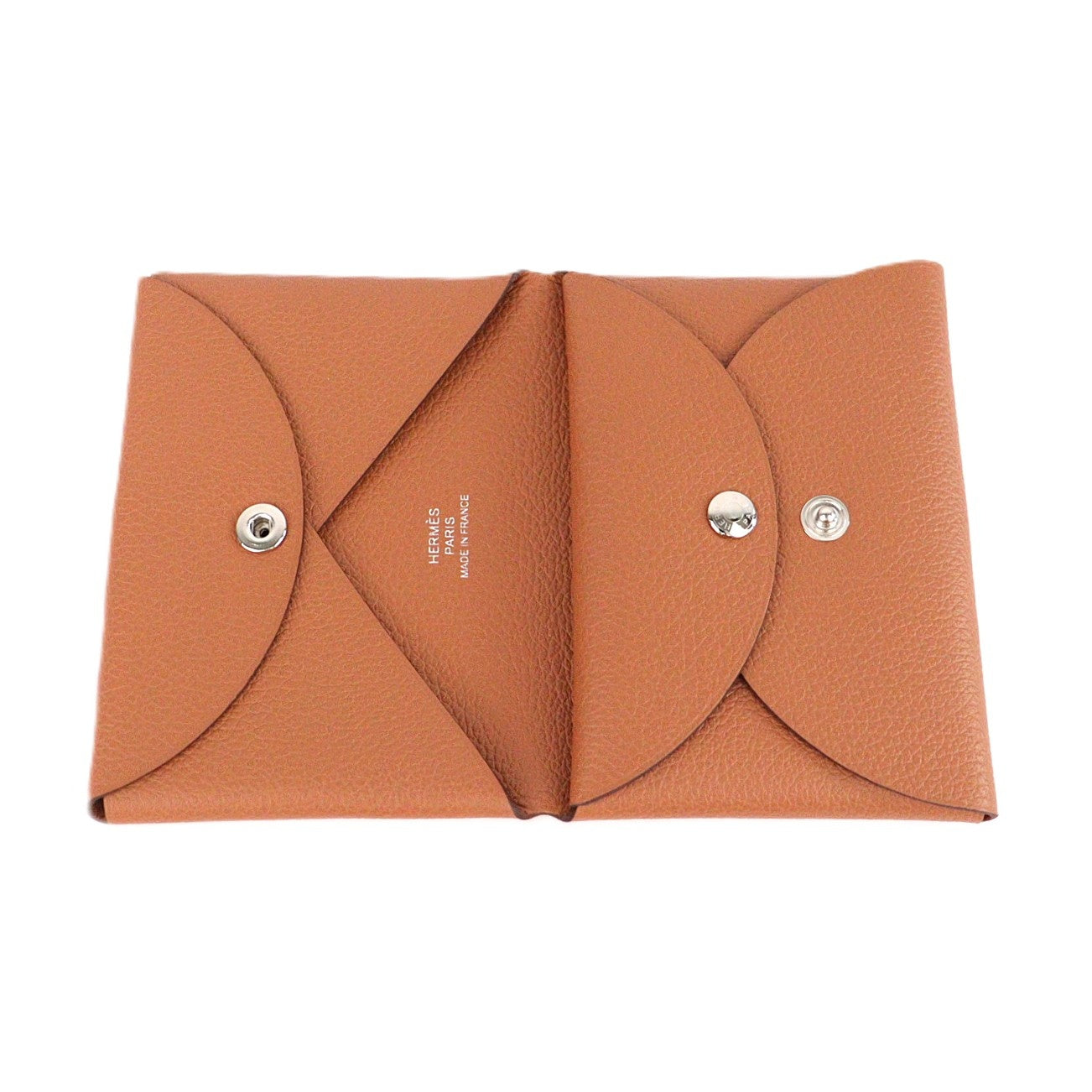 HERMES 085238CK CALVI DUO CARD HOLDER