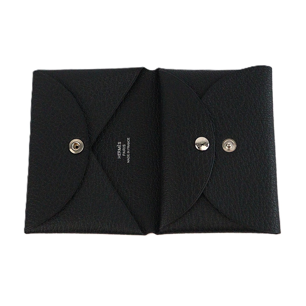 HERMES 082977CK CALVI DUO CARD HOLDER