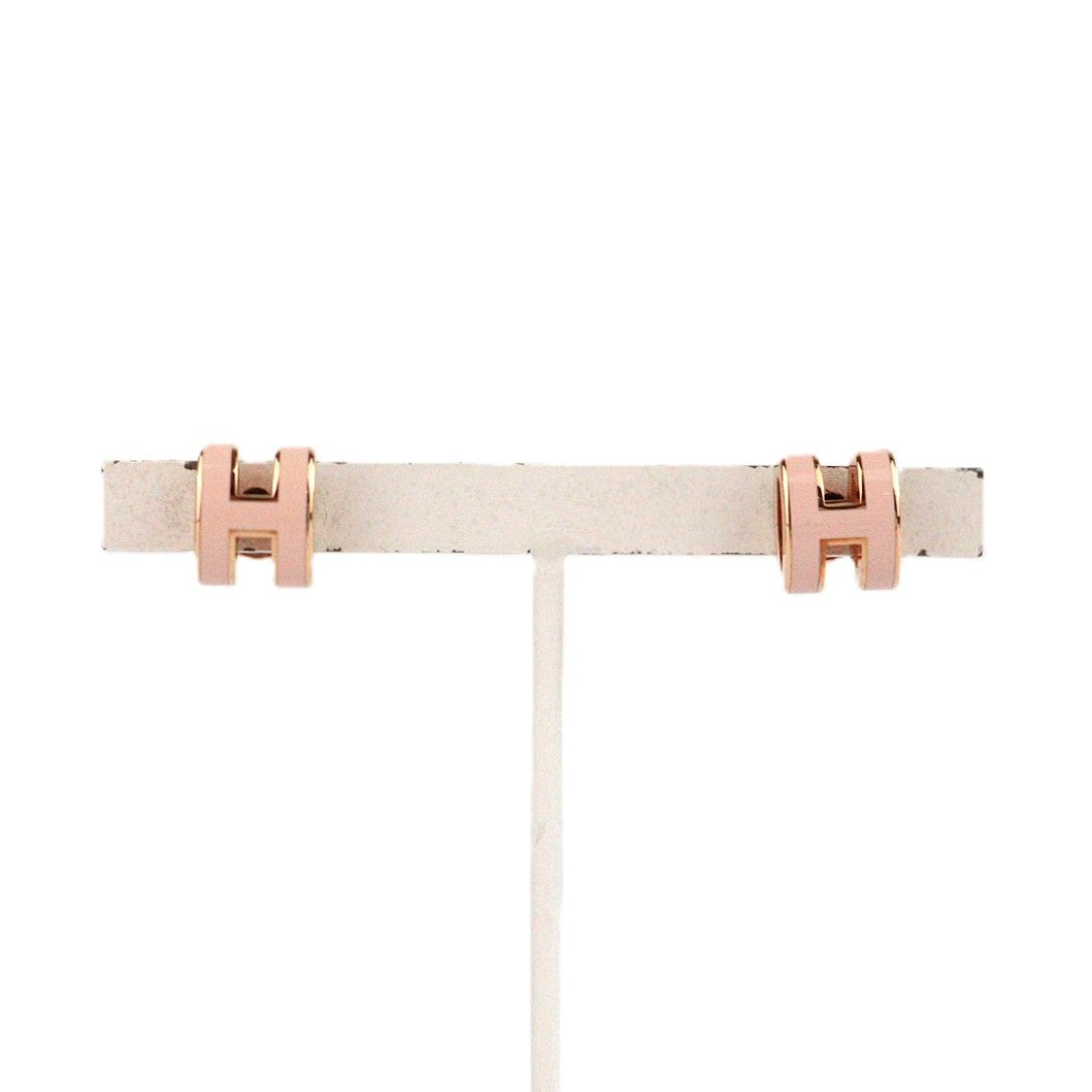HERMES 608002FO POP H MINI EARRINGS