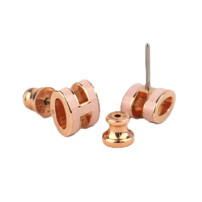 HERMES 608002FO POP H MINI EARRINGS
