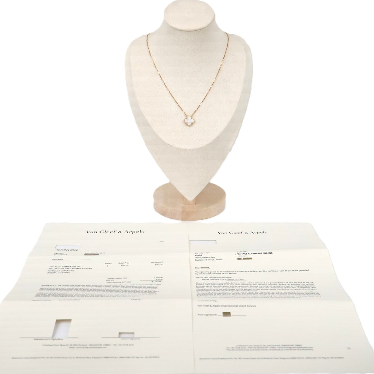 Van Cleef & Arpels VCARA45900 Vintage Alhambra Necklace