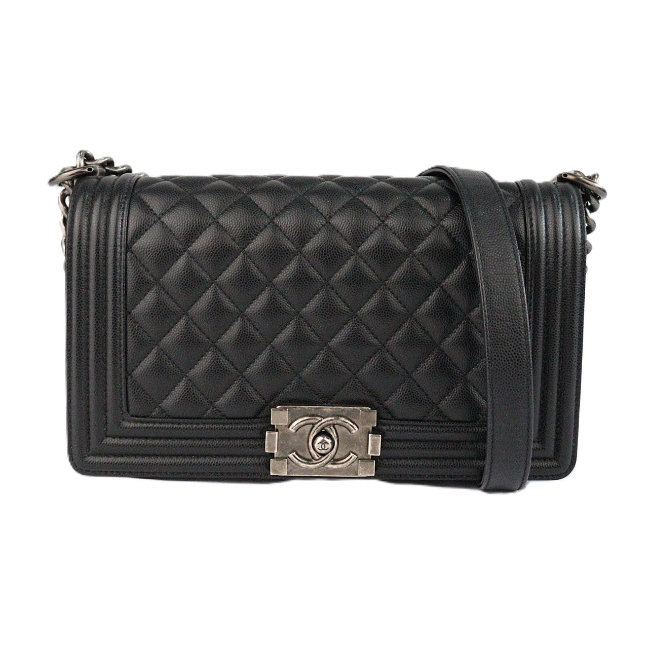 CHANEL 67086 BOY CHANEL MEDIUM SHOULDER BAG