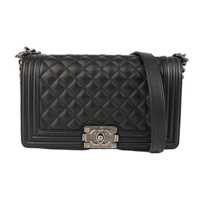 CHANEL 67086 BOY CHANEL MEDIUM SHOULDER BAG