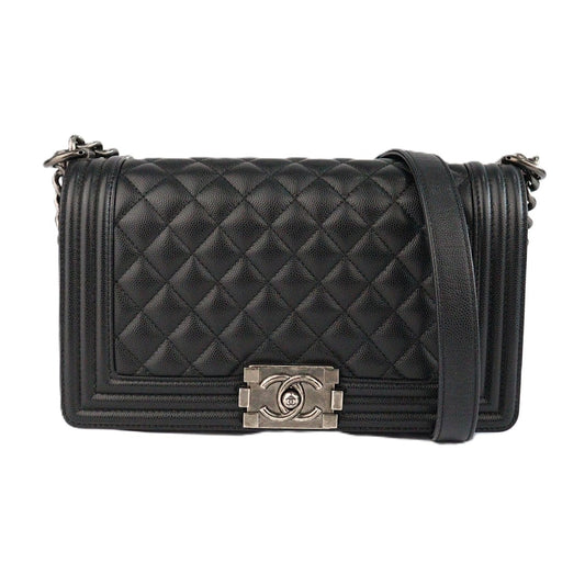 CHANEL 67086 BOY CHANEL MEDIUM SHOULDER BAG