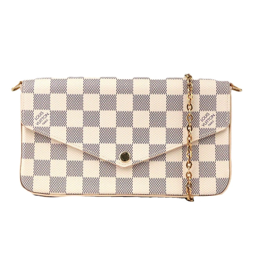 LOUIS VUITTON N63106 POCHETTE FELICIE CROSSBODY BAG