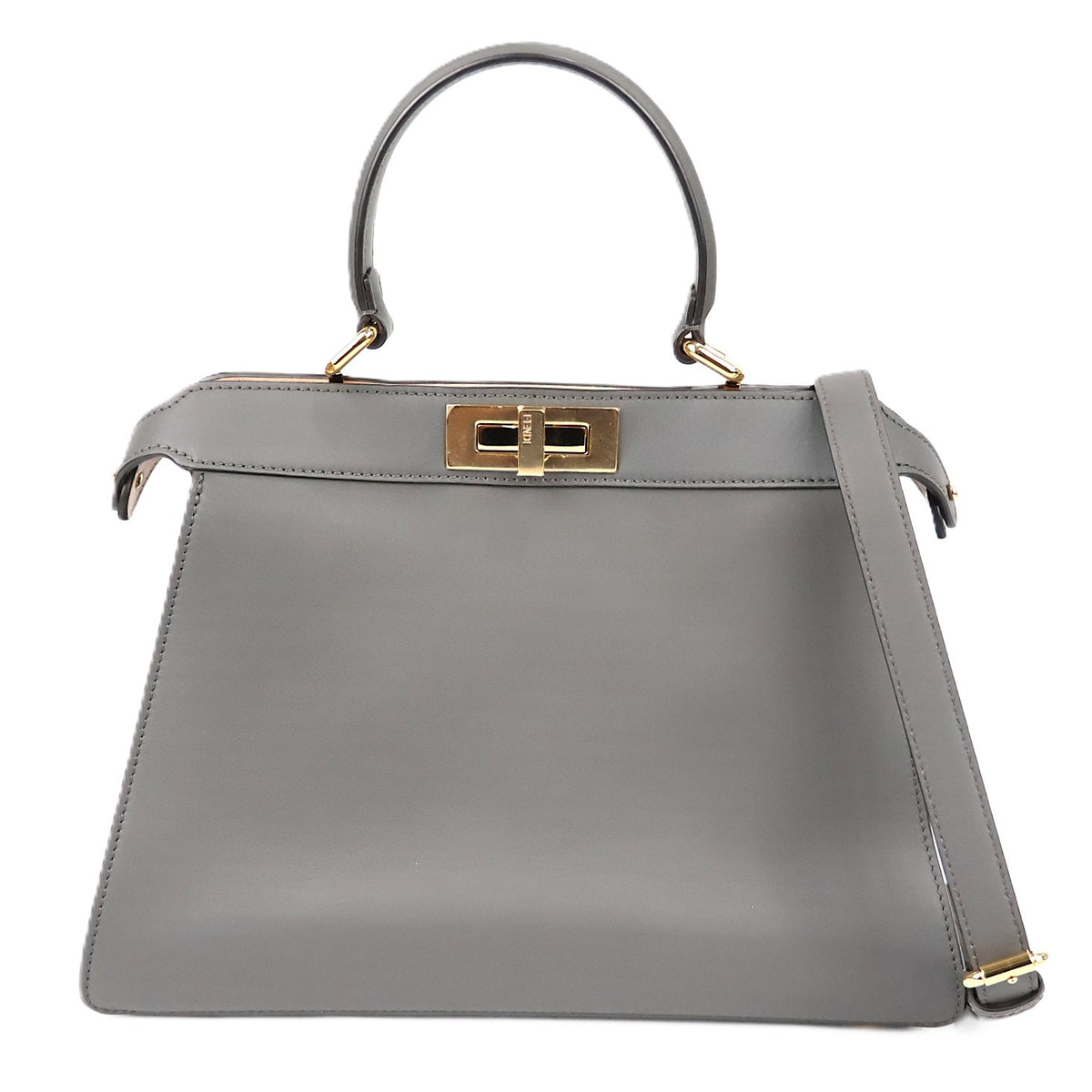 FENDI 8BN321 A6V3 PEEK A BOO I SEE U MEDIUM HANDBAG