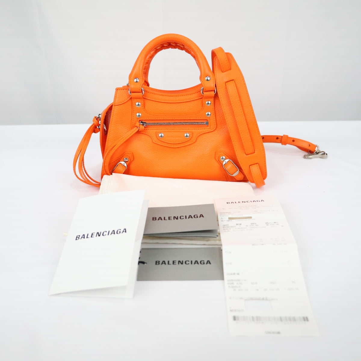 BALENCIAGA 698067 15Y4Y NEO CLASSIC CITY MINI HANDBAG