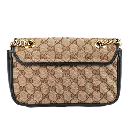 GUCCI 446744 HVKEG GG MARMONT SHOULDER BAG