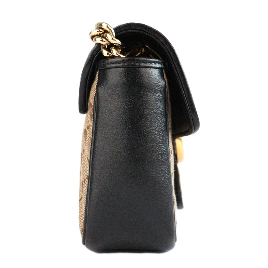 GUCCI 446744 HVKEG GG MARMONT SHOULDER BAG