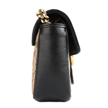 GUCCI 446744 HVKEG GG MARMONT SHOULDER BAG
