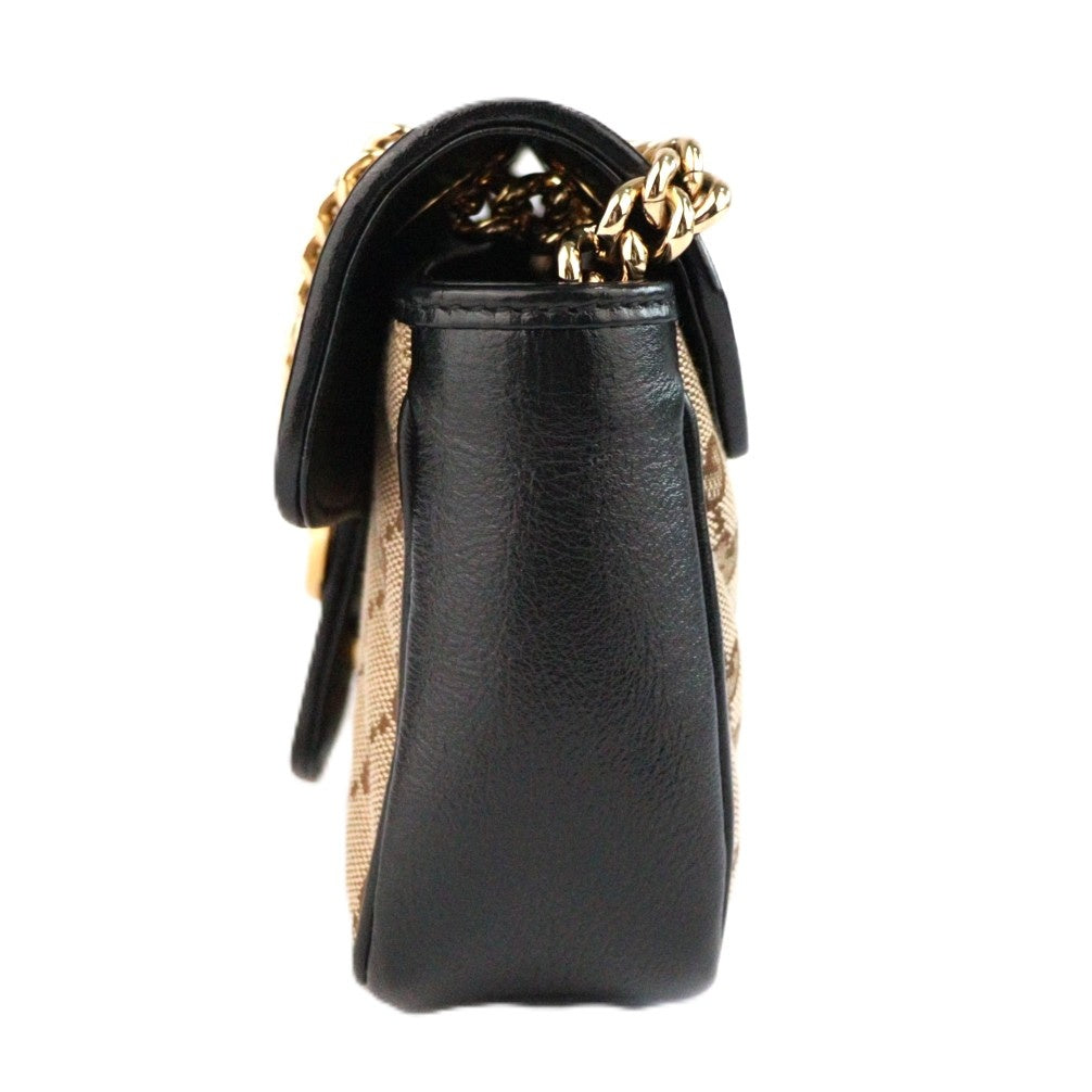 GUCCI 446744 HVKEG GG MARMONT SHOULDER BAG