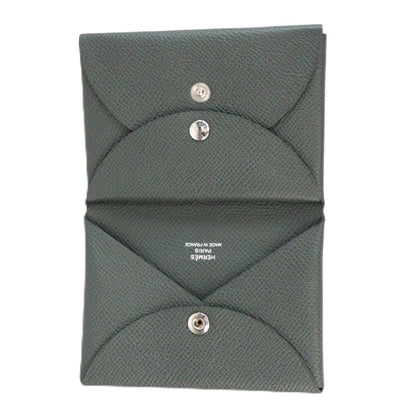 HERMES 083035CK CALVI DUO CARD HOLDER