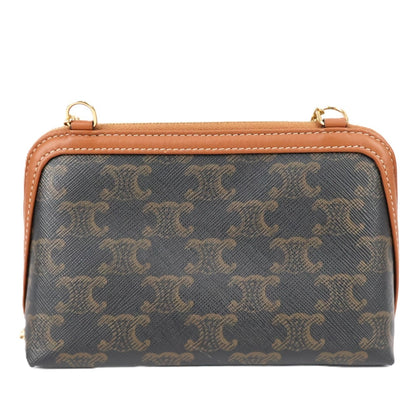 CELINE 10E382CBX CLUTCH ON CHAIN MINI BAG