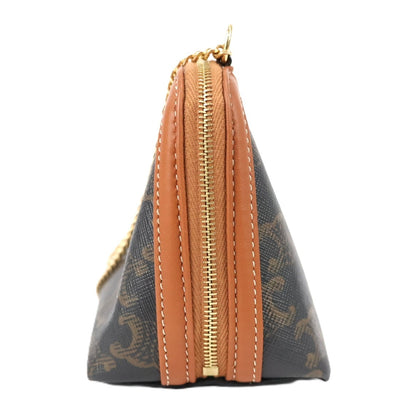 CELINE 10E382CBX CLUTCH ON CHAIN MINI BAG