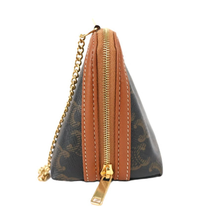 CELINE 10E382CBX CLUTCH ON CHAIN MINI BAG