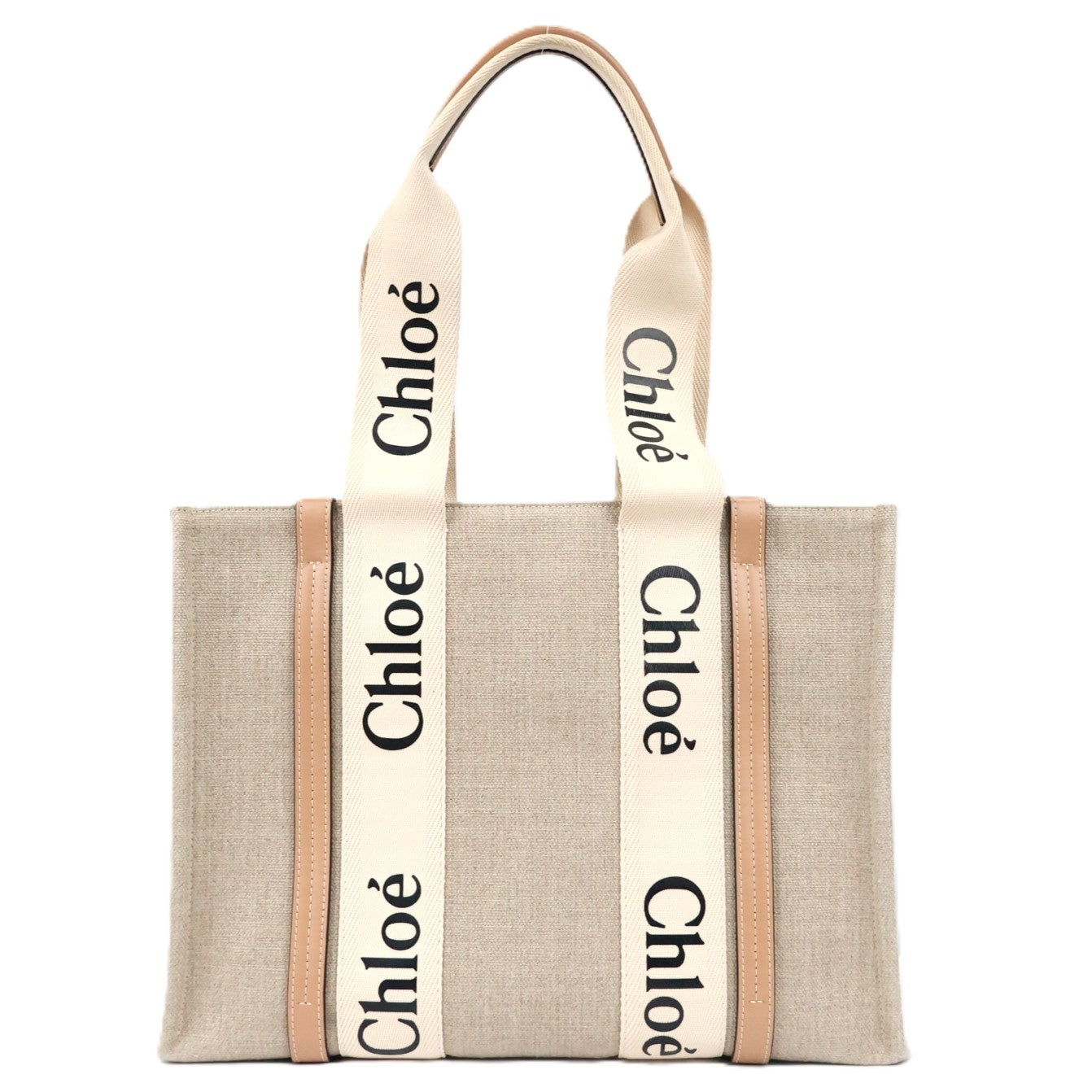 CHLOE CHC22AS383 I26 WOODY MEDIUM TOTE BAG