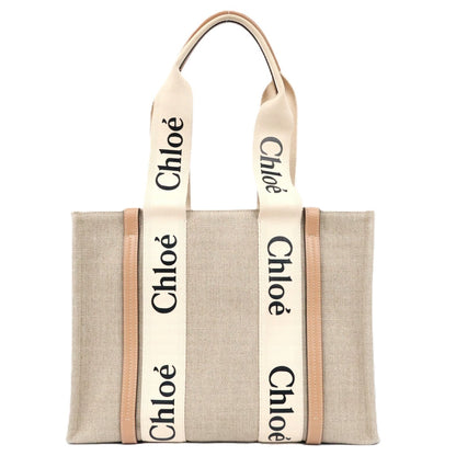 CHLOE CHC22AS383 I26 WOODY MEDIUM TOTE BAG