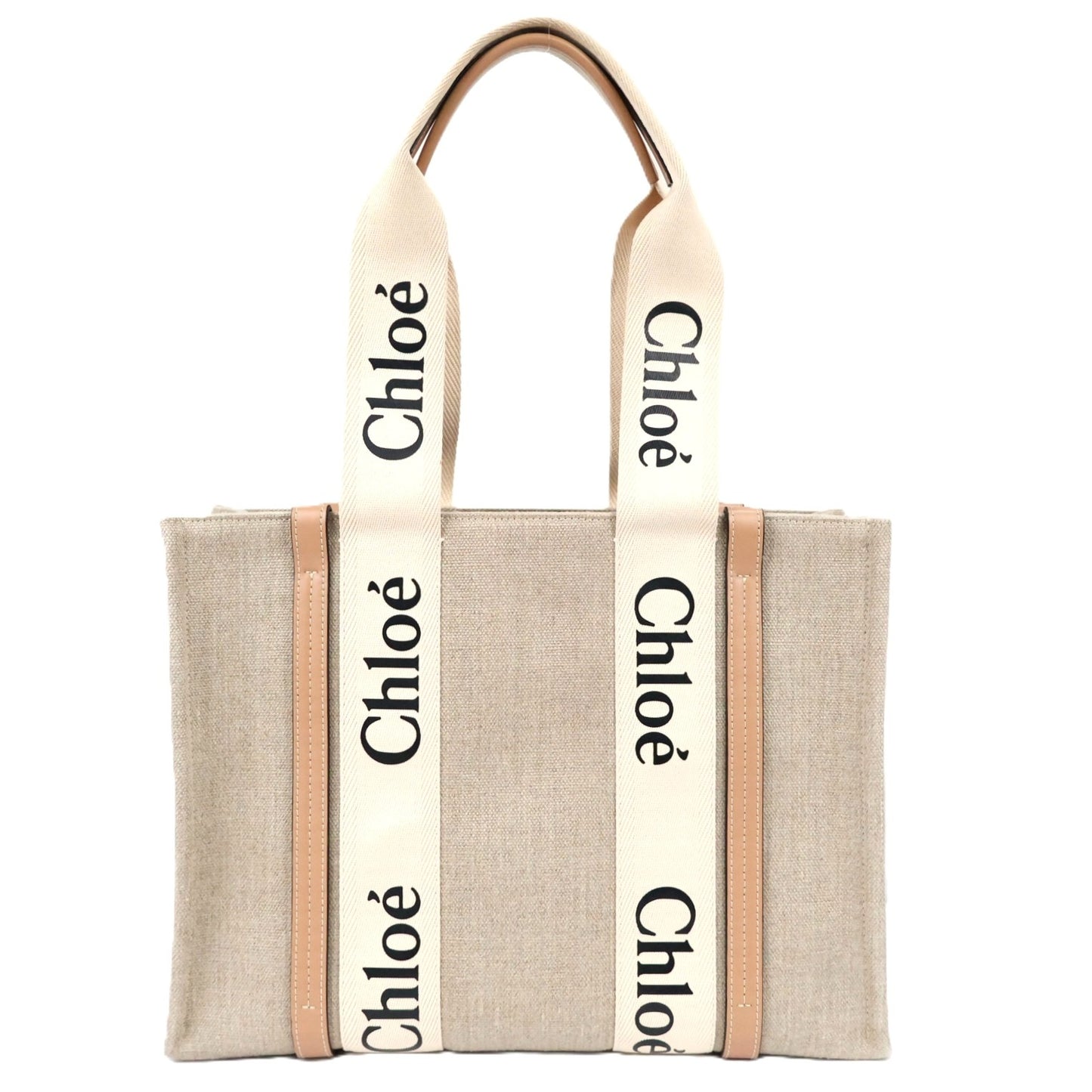 CHLOE CHC22AS383 I26 WOODY MEDIUM TOTE BAG