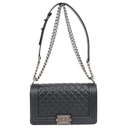 CHANEL 67086 BOY CHANEL MEDIUM SHOULDER BAG