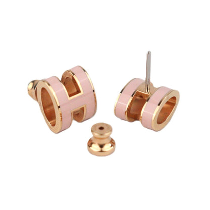 HERMES 608001FP POP H EARRINGS