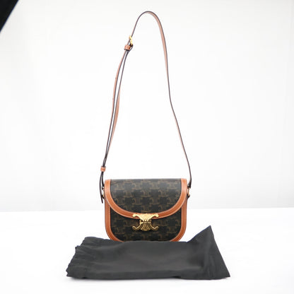 CELINE 110962BZ4 TEEN BESACE TRIOMPHE CROSSBODY BAG