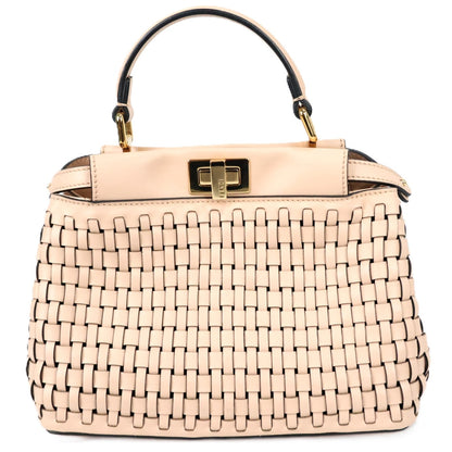 FENDI 8BN244 ALOX PEEK A BOO MINI HANDBAG